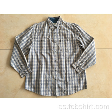 Camisa Hombre Teñida Hilo Algodón